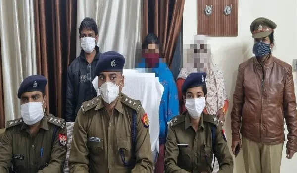 मुरादाबाद : अनैतिक देह व्यापार में दो महिलाओं समेत तीन गिरफ्तार