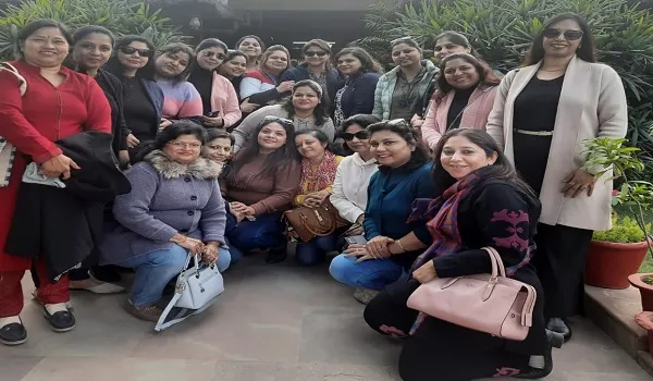 मुरादाबाद : क्लब की सदस्यों ने दिया मित्रता कायम रखने का संदेश