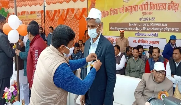 मुरादाबाद : ‘खेलों से निखरता है छात्र-छात्राओं का व्यक्तित्व’