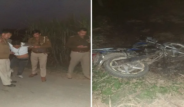 अमरोहा : पुलिस-बदमाशों के बीच मुठभेड़ में सिपाही घायल