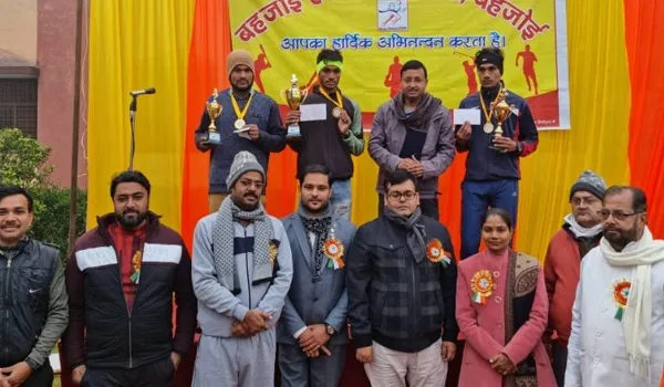 संभल : दीपेंद्र कुमार को संभल गौरव सम्मान से किया सम्मानित