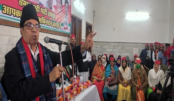 रामपुर : किरणमय नंदा ने कहा, भाजपा के शासन में चरमराई कानून व्यवस्था