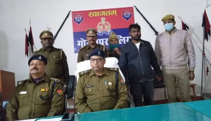 गोरखपुर: हवाई फायरिंग कर दहशत फैलाने वाले शातिर को पुलिस ने दबोचा