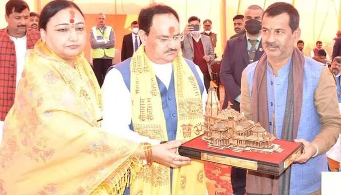 अयोध्या: रामलला के शरणागत हुए 10 राज्यों के सीएम व डिप्टी सीएम, परिवार के साथ पहुंचे नड्डा