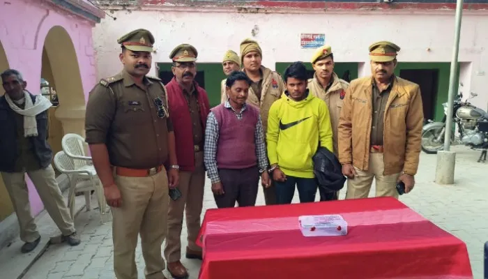 कन्नौज: प्रेम प्रसंग में की गई थी डीजे संचालक की हत्या, दो अभियुक्त गिरफ्तार