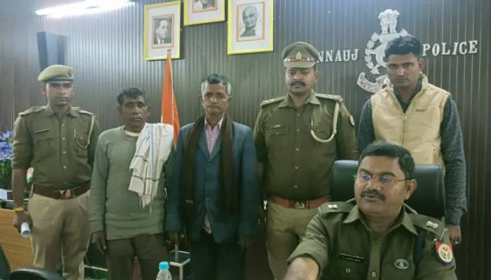 कन्नौज: पुलिस ने असलहा फैक्ट्री का किया भंडाफोड़, दो गिरफ्तार