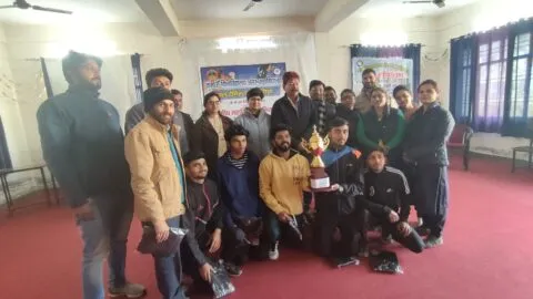 हल्द्वानी: एमबीपीजी कॉलेज की टीम ने जीती अंतर महाविद्यालयी टीटी प्रतियोगिता
