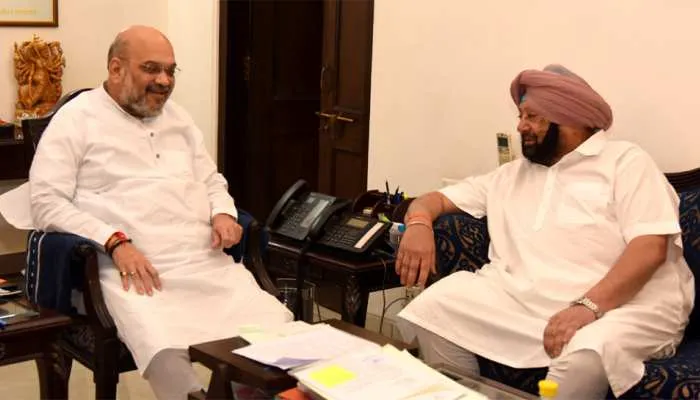 अमरिंदर सिंह ने दिल्ली में अमित शाह और नड्डा से की मुलाकात