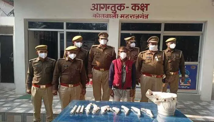 रायबरेली: अवैध शस्त्र फैक्ट्री का हुआ खुलासा, एक शातिर बदमाश गिरफ्तार