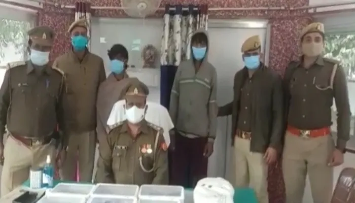 रायबरेली: पुलिस ने पकड़ा अवैध हथियार बनाने वाला कारखाना, दो गिरफ्तार