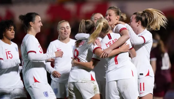 इंग्लैंड महिला फुटबॉल टीम की रिकॉर्ड जीत, लाटविया को 20 . 0 से हराया