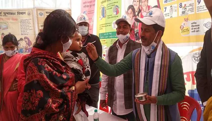 अयोध्या: सहादतगंज तोगपुर काली मंदिर के पास उड़ान कार्यक्रम का हुआ आयोजन