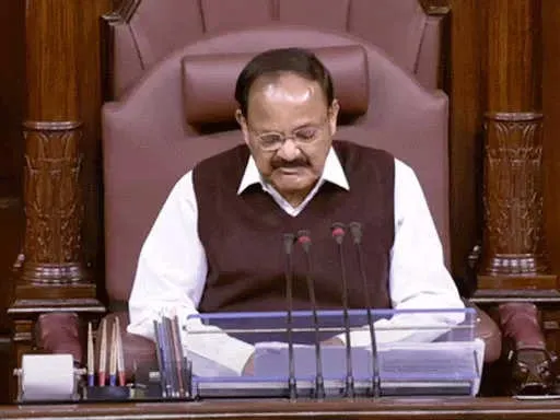 राज्यसभा सभापति नायडू बोले- सांसद सामूहिक रुप से करें आत्मचिंतन