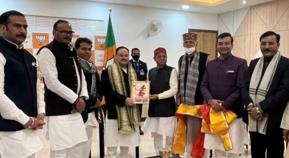 उत्तर प्रदेश चुनाव: भाजपा के ब्राह्मण नेताओं ने नड्डा से की मुलाकात