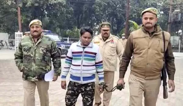 संभल : 25 हजार का इनामी बदमाश गिरफ्तार, ग्राम पंचायत के चुनाव में पुलिस पर किया था हमला