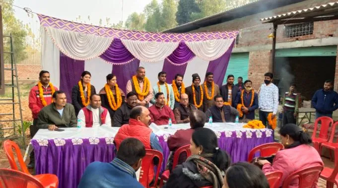 बरेली: यूटा के ब्लॉक अध्यक्ष बने योगेंद्र गंगवार, मंत्री हेमंत सिंह
