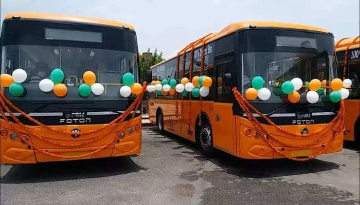 गोरखपुर: पीएम मोदी के आगमन पर फर्राटा भरेंगी इलेक्ट्रिक बसें