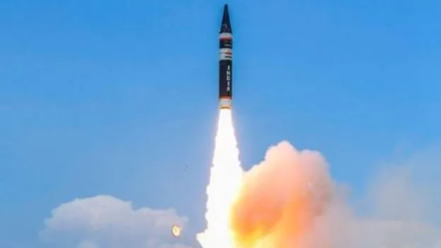 भारत ने परमाणु सक्षम बैलिस्टिक मिसाइल ‘अग्नि पी’ का किया सफल परीक्षण