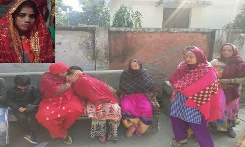 मुरादाबाद : सड़क हादसे में नवविवाहिता की मौत, ट्रक में दुपट्टा फंसने से हुआ हादसा