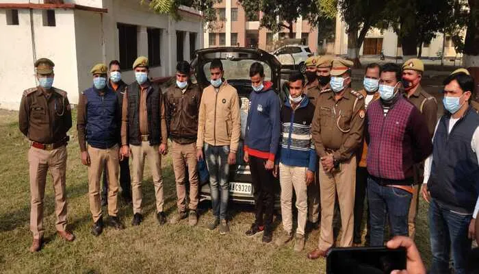 हरदोई: भारी मात्रा में अवैध शराब बरामद, पकड़े गए चार आरोपी