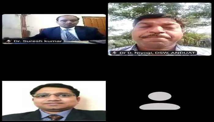 अयोध्या: कृषि विश्वविद्यालय में विश्व मृदा दिवस पर वर्चुअल सेमिनार का आयोजन