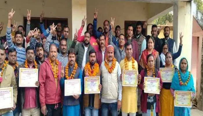 बाराबंकी: सचिन वाल्मीकि ने मारी हैट्रिक, तीसरी बार भारी मतों से जीता ब्लॉक इकाई का चुनाव