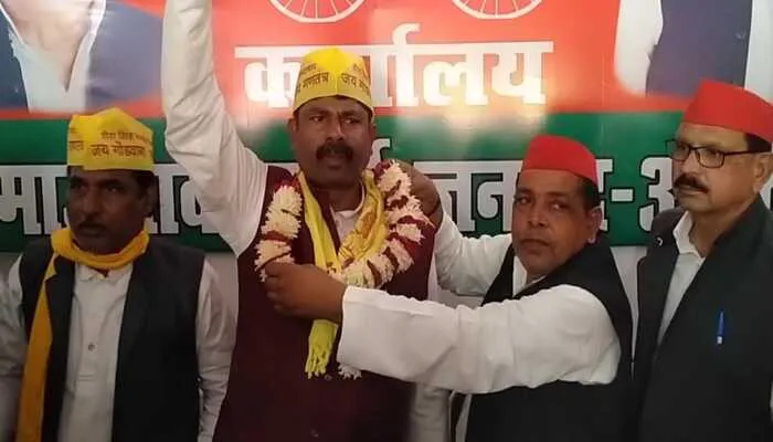 अमेठी: “समाजवादी सरकार बनाएं संदेश यात्रा” का दल पहुंचा जिला मुख्यालय