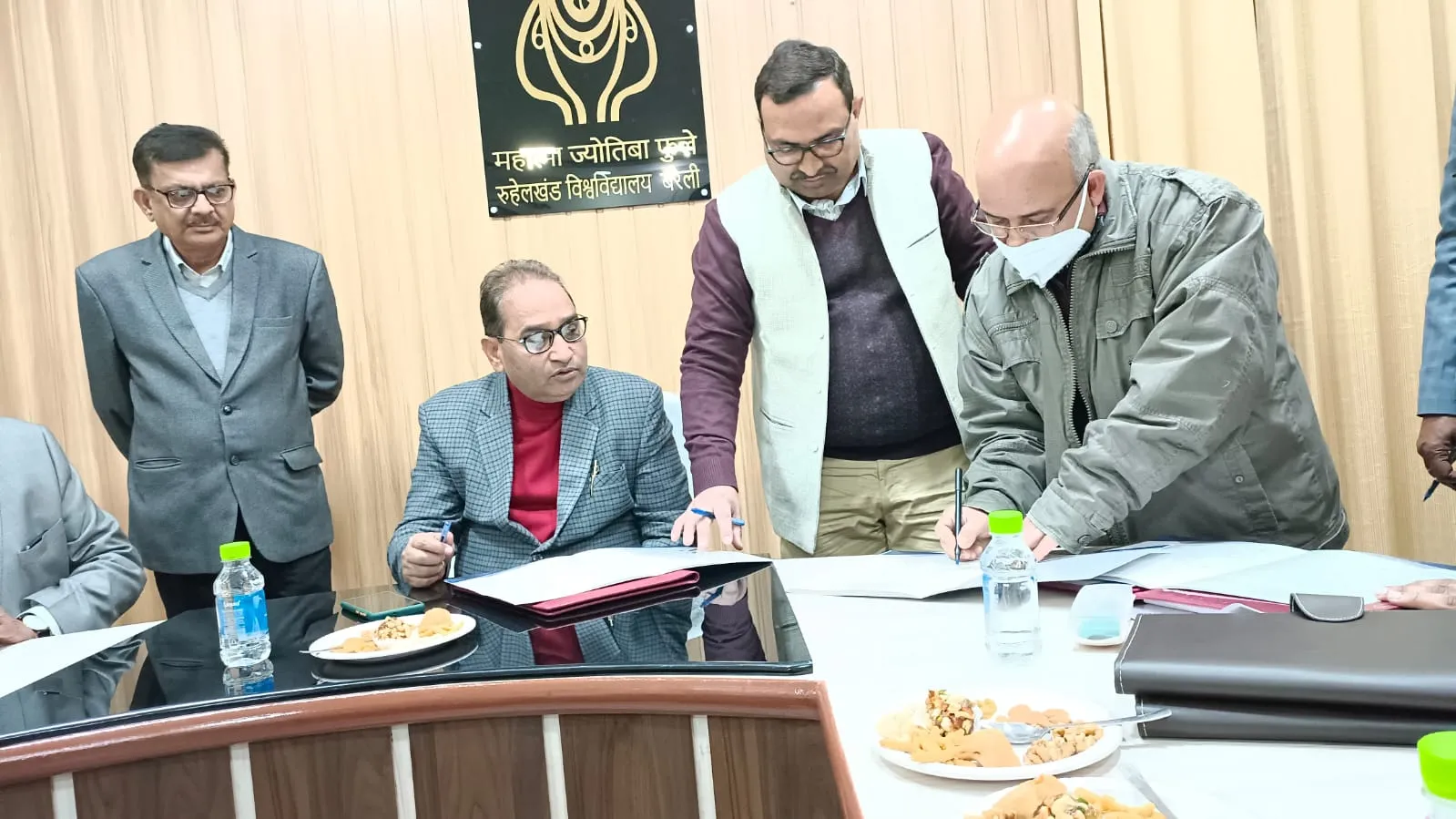 बरेली: विश्वविद्यालय ने दो एमओयू पर हस्ताक्षर किए