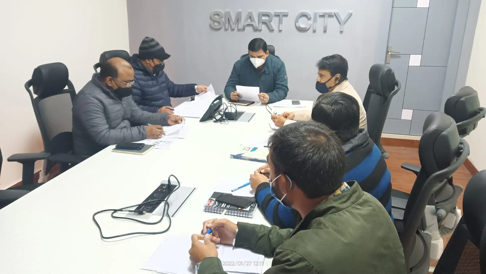 बरेली: सीईओ ने स्मार्ट सिटी के कामों का मांगा हिसाब