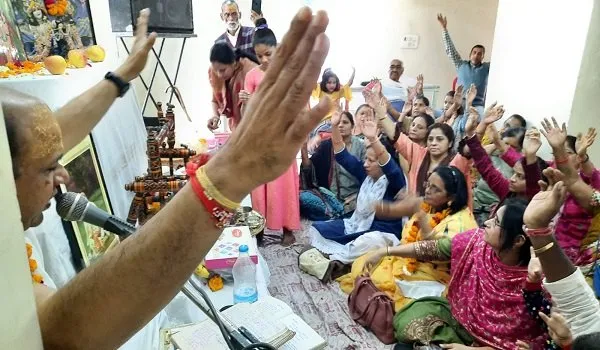 मुरादाबाद: हरिनाम संकीर्तन ही भगवत धाम प्राप्ति का मार्ग