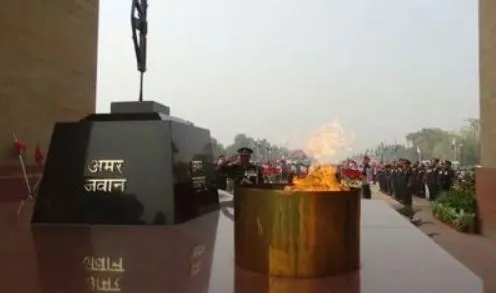 50 साल से प्रज्वलित अमर जवान ज्योति का आज होगा राष्ट्रीय युद्ध स्मारक में विलय