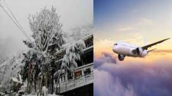 कश्मीर घाटी में जमाव बिंदू से नीचे रहा न्यूनतम तापमान, उड़ानों का संचालन शुरू