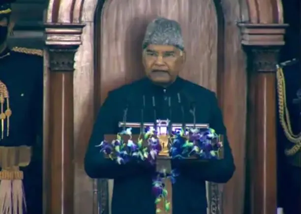 Budget Session: राष्ट्रपति कोविंद बोले- कोविड महामारी के बावजूद किसानों ने 2020-21 में 30 करोड़ टन खाद्यान्न का किया उत्पादन