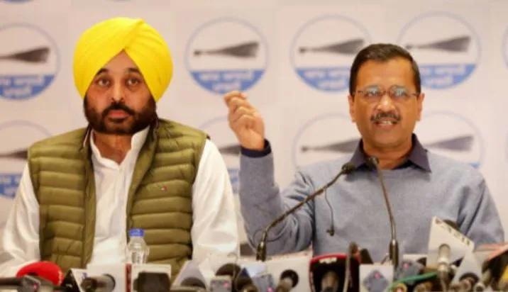 भगवंत मान होंगे पंजाब आम आदमी पार्टी का सीएम चेहरा, अरविंद केजरीवाल ने किया ऐलान