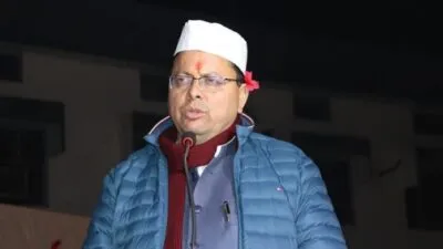 अल्मोड़ा: सत्ता संग्राम से पहले गोल्ज्यू की शरण में धामी