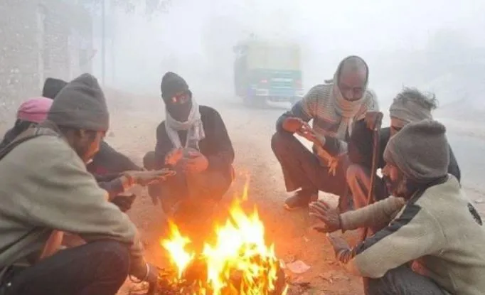 बारिश के बाद राजस्थान में पड़ रही कड़ाके की सर्दी, चार डिग्री तक गिरा पारा