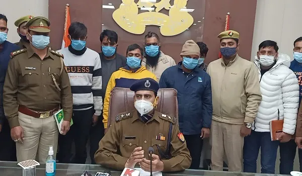 बिजनौर : चालक की हत्या कर कैंटर लूटने वाले आरोपी गिरफ्तार