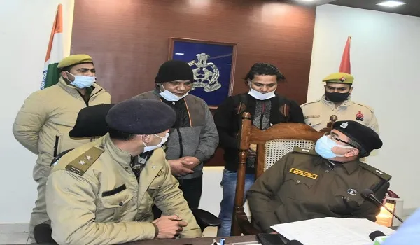 मुरादाबाद : मुंबई और दिल्ली के बदमाशों ने की थी महिला से लूट, दो गिरफ्तार