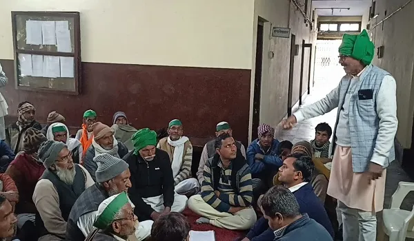 अमरोहा : मासिक पंचायत में बोले किसान, जल्द हो गन्ना भुगतान