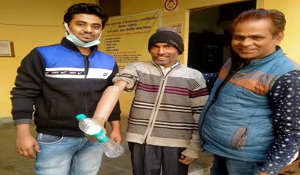 मुरादाबाद : कृत्रिम उपकरण लगा तो खिल गया दिव्यांगों के चेहरा