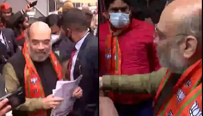 यूपी चुनाव 2022 : गृह मंत्री शाह ने डोर टू डोर कैम्पेन की शुरुआत, सीएम योगी का प्रचार रद्द