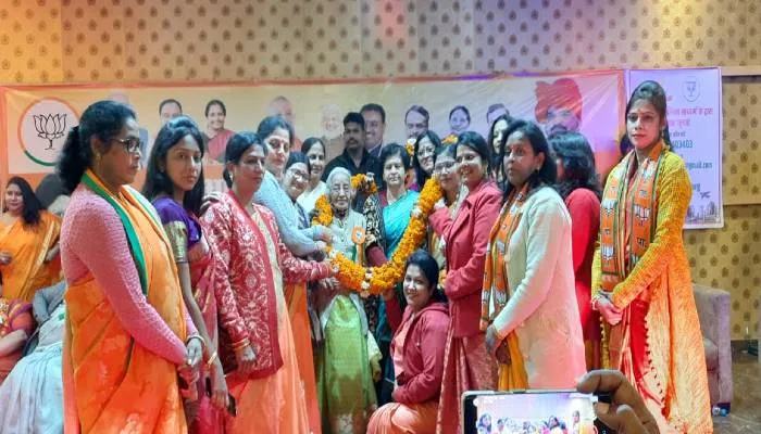 नारी के बिना आदर्श समाज की नहीं की जा सकती कल्पना: संयुक्ता भाटिया