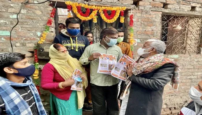मिशन 2022: स्वतंत्र देव सिंह ने राजधानी से जनसंपर्क अभियान का किया आगाज