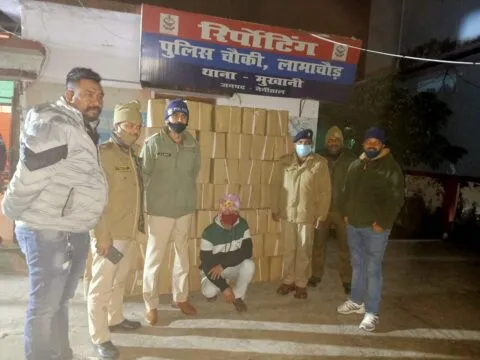 हल्द्वानी: विधानसभा चुनाव के लिए छुपाकर रखी दो लाख 80 हजार की शराब जब्त