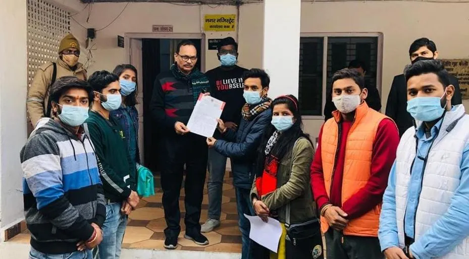 बरेली: छात्रा की मौत पर एबीवीपी ने सौंपा ज्ञापन