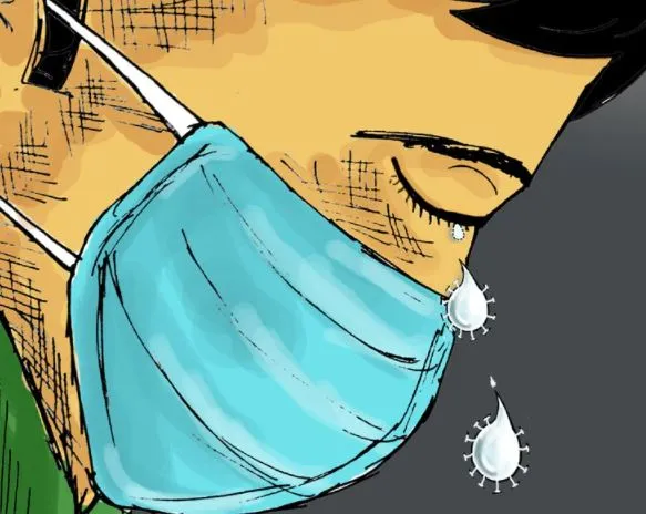 जौनपुर: न्यायालय परिसर में बिना मास्क के प्रवेश करने पर लगाई गई रोक