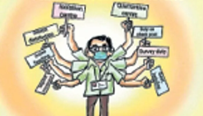 चुनाव ड्यूटी में लगे बेसिक शिक्षकों को कोरोना योद्धा घोषित किए जाने की उठी मांग
