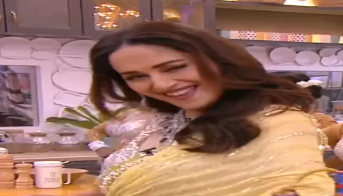 माधुरी दीक्षित ने रीक्रिएट किया फिल्म ‘हम आपके हैं कौन’ का सीन, देखें…
