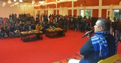 हल्द्वानी: सुमित हृदयेश ने युवाओं को बेहतर शिक्षा और रोजगार देने का किया वादा