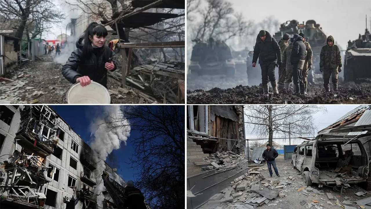 कीव में सरकारी क्वार्टर के पास हमला, राजधानी से 3 मील दूर देखे गए आक्रमणकारी- यूक्रेन